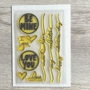 Ali Edwards Stamps: Be Mine 💕 (Valentine)